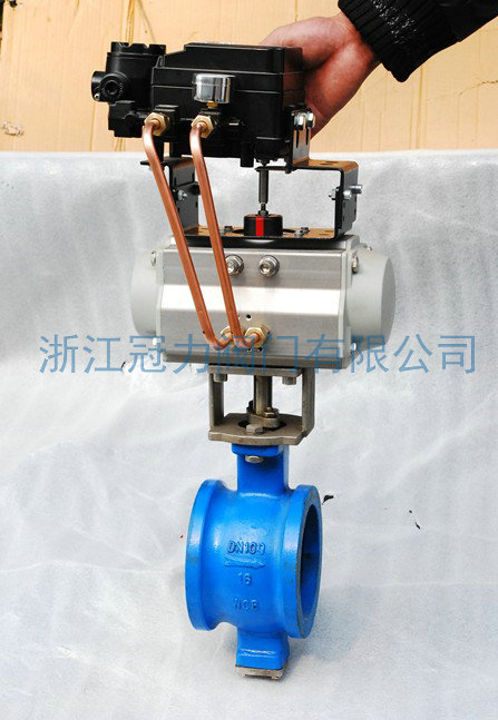 氣動(dòng)V型調(diào)節(jié)球閥在通氣后常開(kāi)有哪些原因？